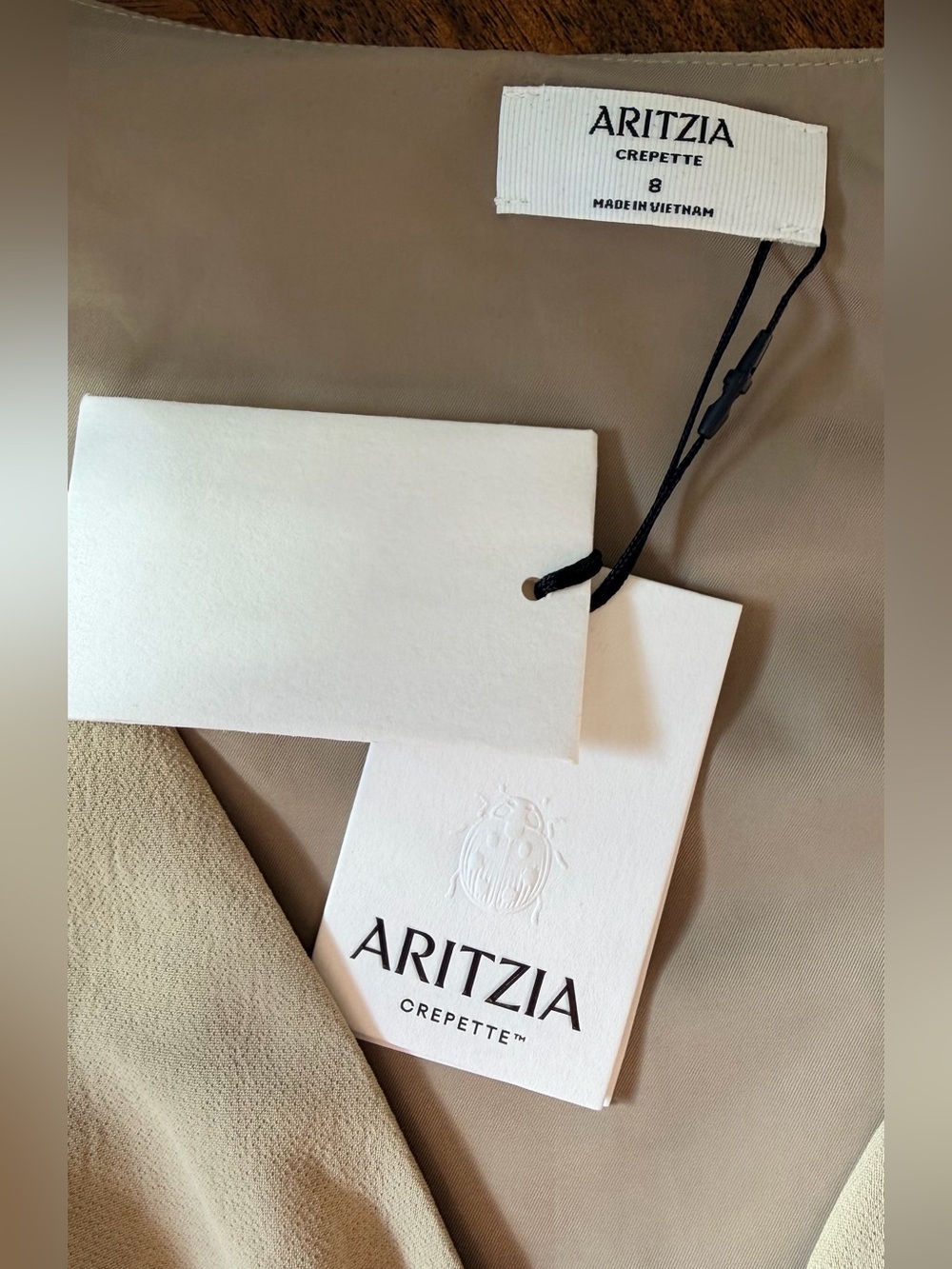 Aritzia Crepette Aperitivo Vest in Martini Olive - Picture 6 of 10